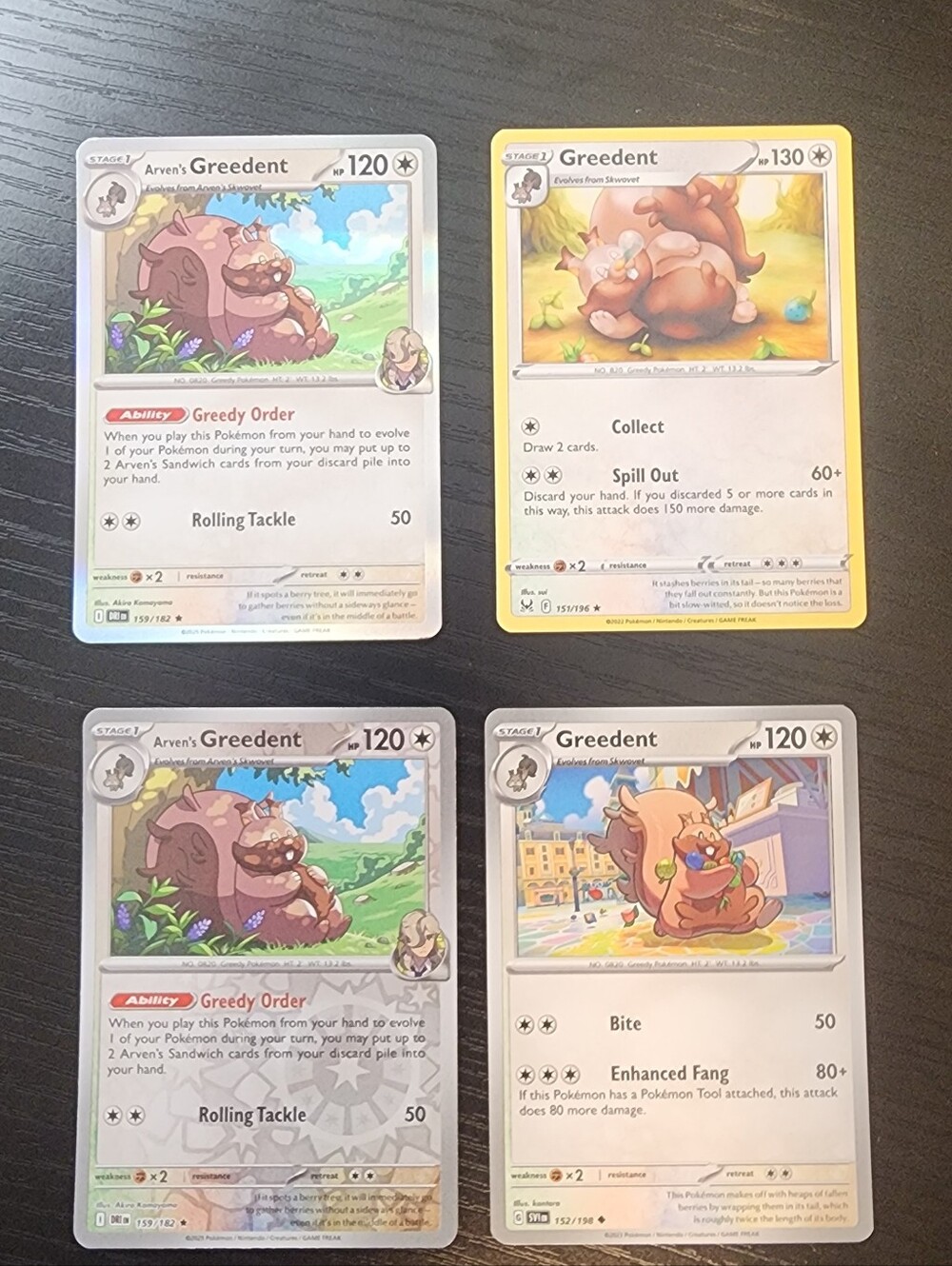Greedent Set
